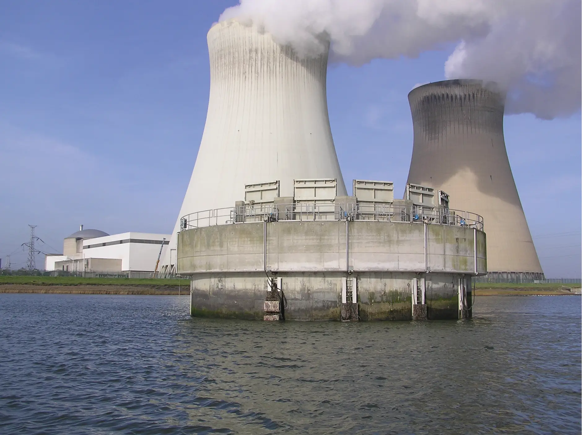 Sound projector array Doel Nuclear Power Plant Belgium